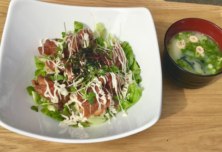 とり唐チリマヨ丼