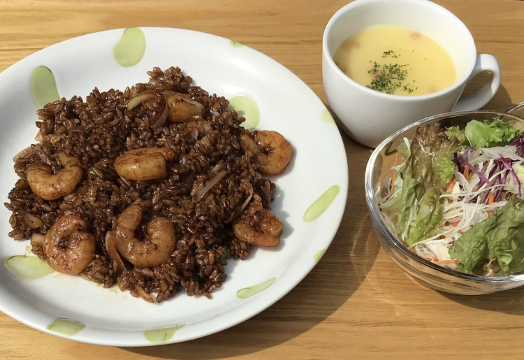 岡山名物！えびめし