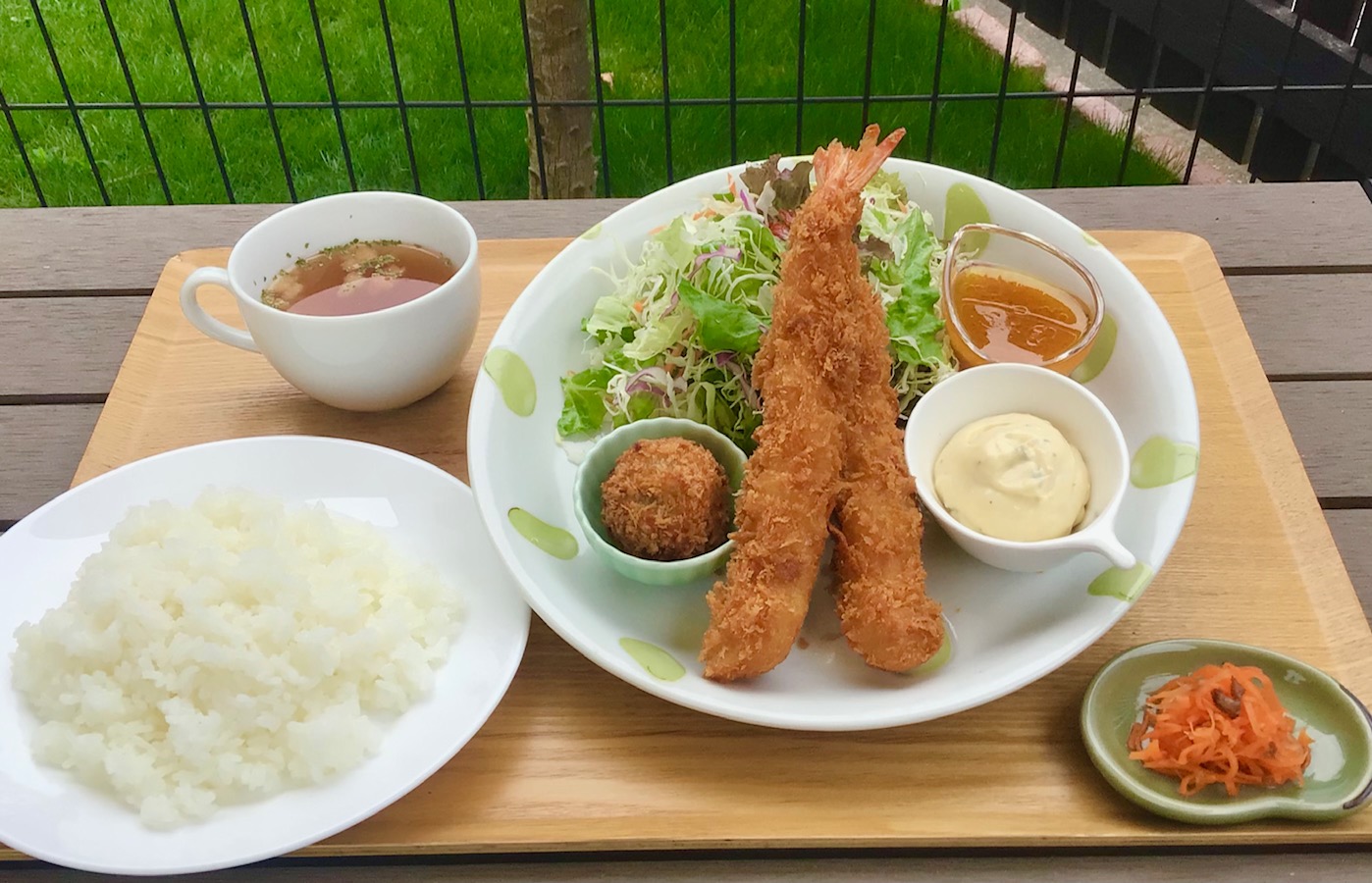 海老フライプレート