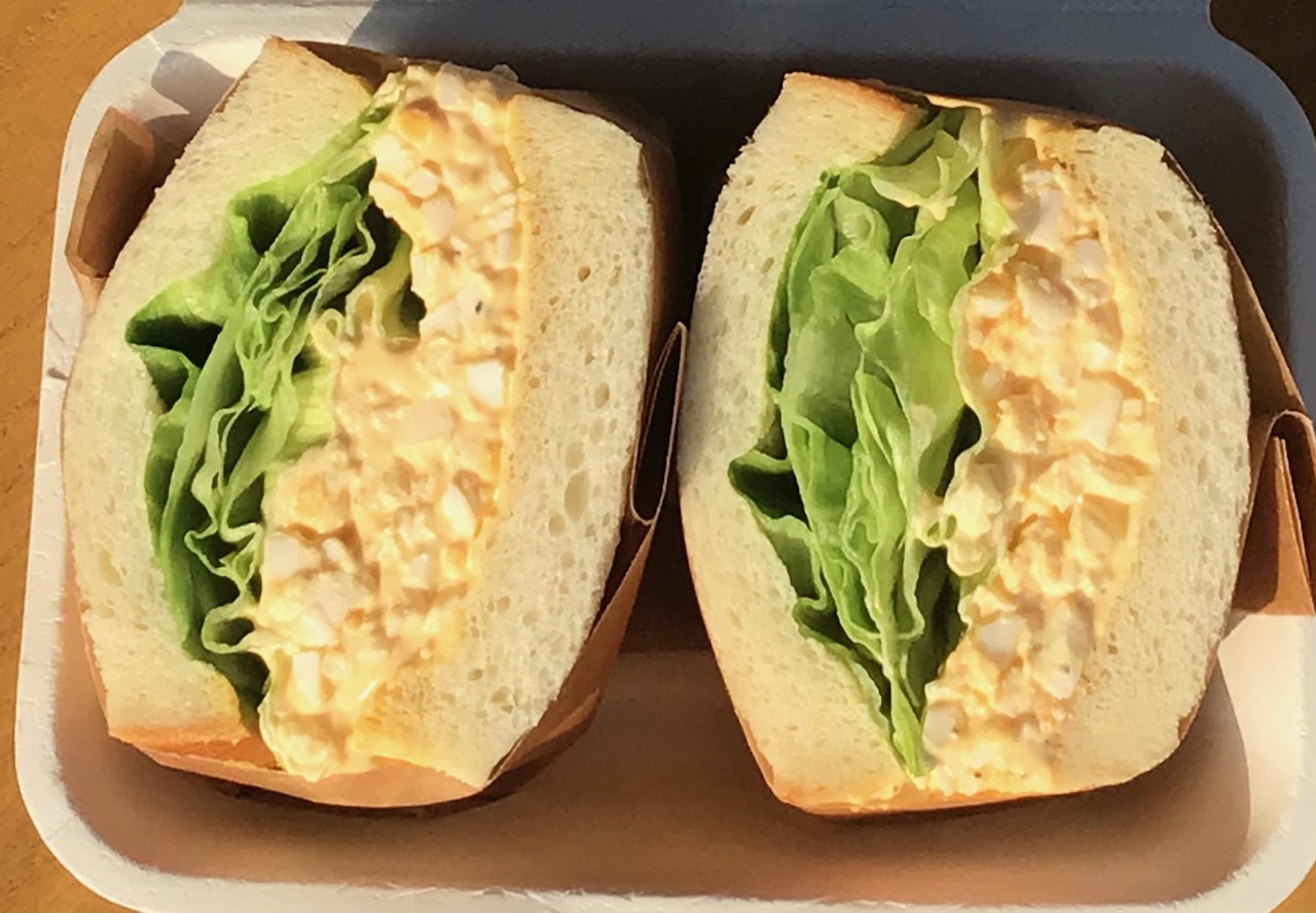 テイクアウトたまごサンド