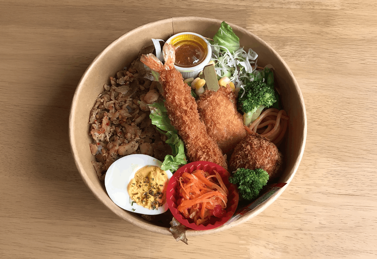 スパイシーチキン弁当